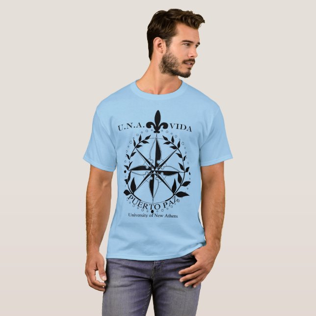 Camiseta de Puerto Paz UNA VIDA (Anverso completo)
