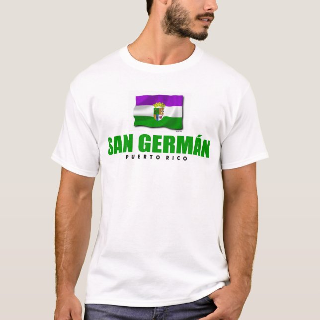 Camiseta de Puerto Rico: Alemán de San (Anverso)