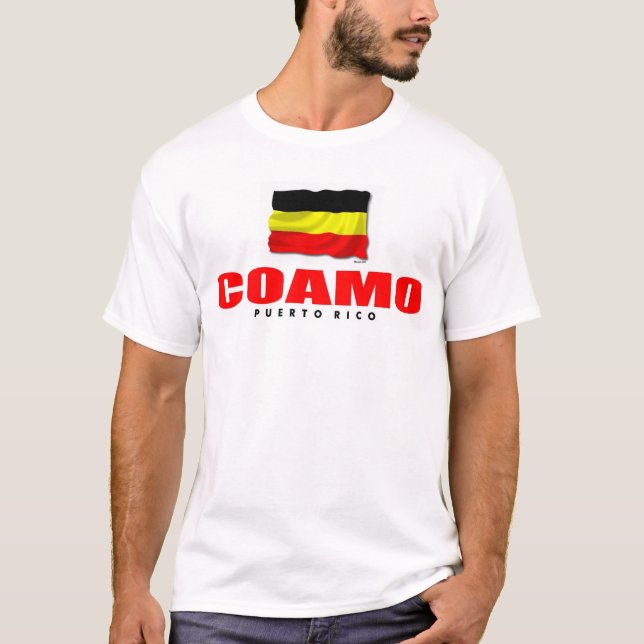 Camiseta de Puerto Rico: Coamo (Anverso)