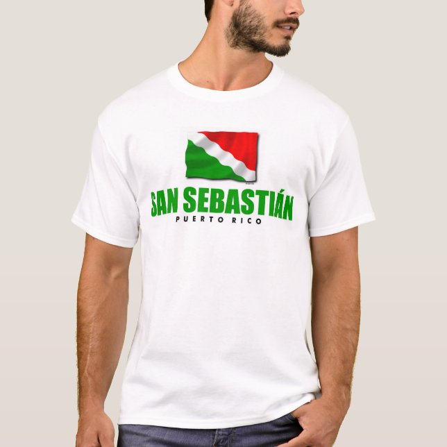 Camiseta de Puerto Rico: San Sebastián (Anverso)