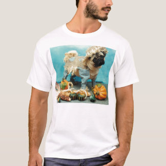Camiseta de Pug Scarecrow