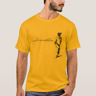 Camiseta de Pulcinella del dell'Arte de Commedia