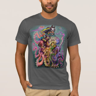 Camiseta de pulpo pirata