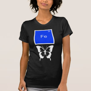 Camiseta de Pun de Elemento de Mariposa de Hierro