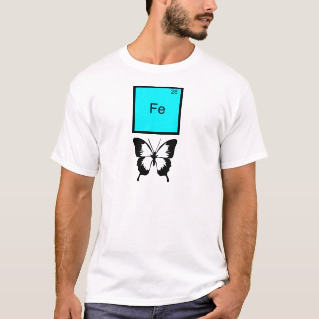 Camiseta de Pun de Elemento de Mariposa de Hierro (Anverso)