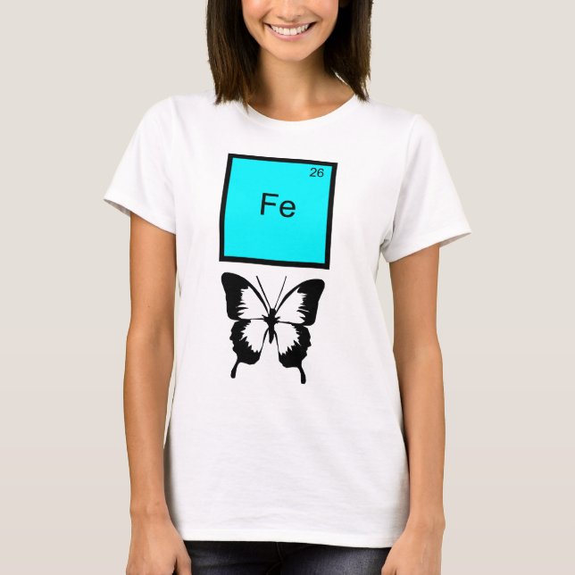 Camiseta de Pun de Elemento de Mariposa de Hierro (Anverso)