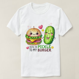 Camiseta de Pun Valentine de Comida divertida - "E