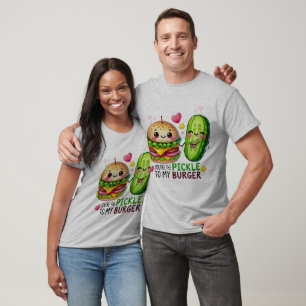 Camiseta de Pun Valentine de Comida divertida - "E
