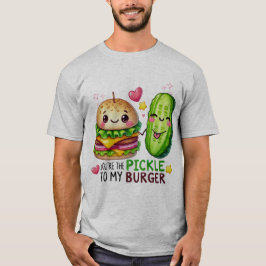 Camiseta de Pun Valentine de Comida divertida - "E