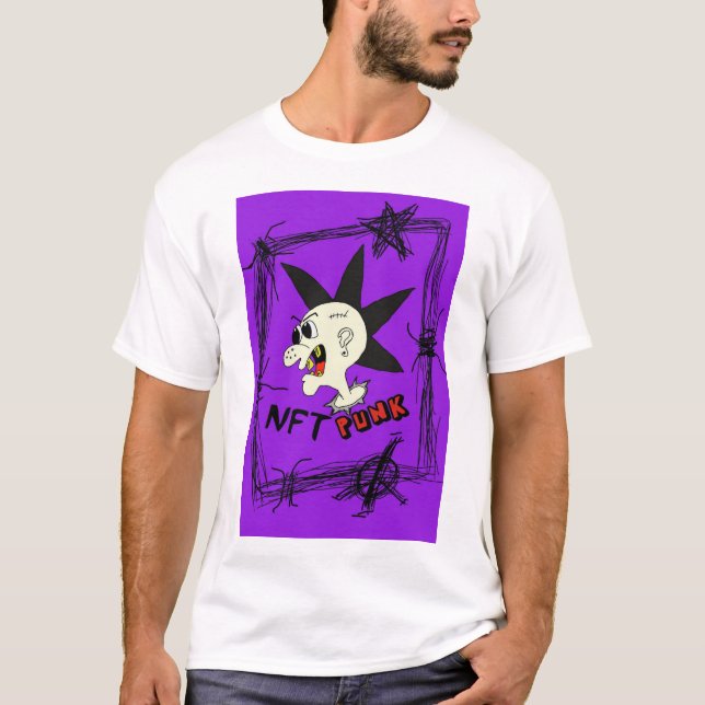 Camiseta de punk Nft (Anverso)