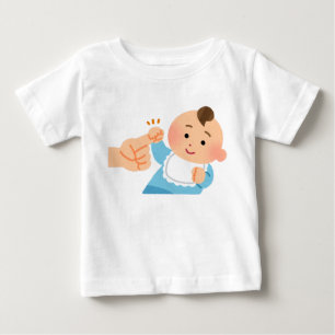 Camiseta de puño de bebé