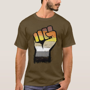 Camiseta De Puño Del Orgullo Del Oso