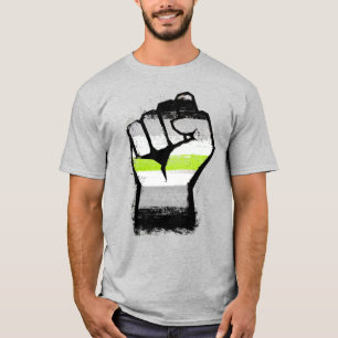 Camiseta de puño Orgullo Agender