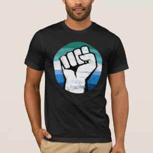 Camiseta de Puño Orgulloso de Hombre Gay