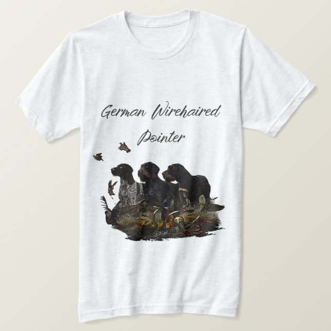 Camiseta de puntero con cable de Alemania (Anverso del diseño)