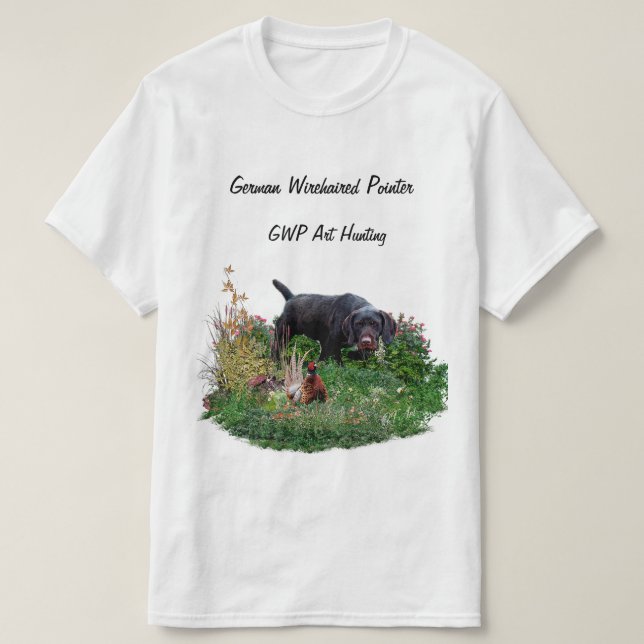 Camiseta de puntero con cable de Alemania (Diseño del anverso)