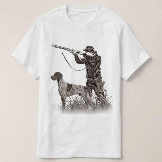 Camiseta de puntero con cable de Alemania (Diseño del anverso)