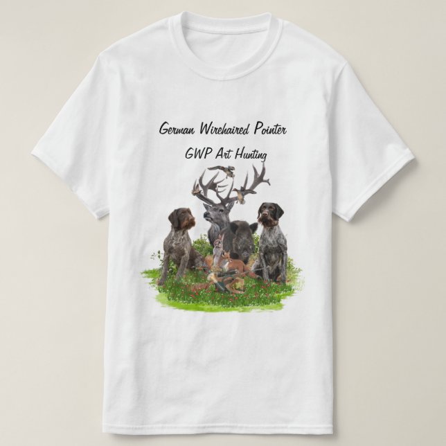 Camiseta de puntero con cable de Alemania (Diseño del anverso)