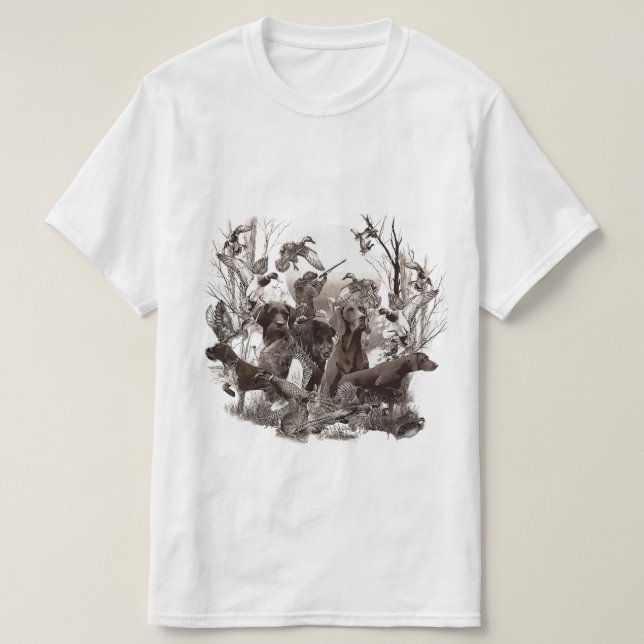 Camiseta de puntero con cable de Alemania (Diseño del anverso)