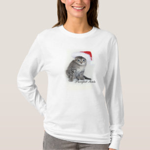 Camiseta de Purrfect Santa