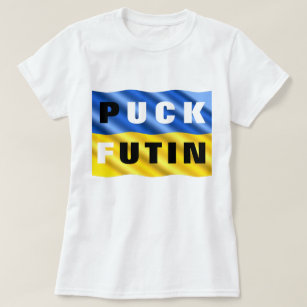 Camiseta de Putin Futin Ucrania apoya bandera ucra