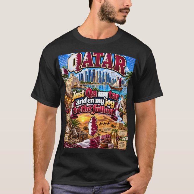 Camiseta de Qatar (Anverso)