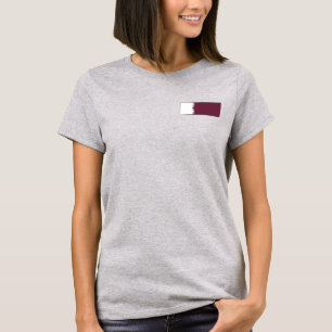 Camiseta de Qatar Bandera + Mapa