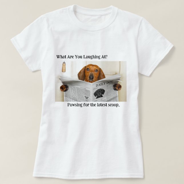 Camiseta ¿De Qué Te Ríes? (Diseño del anverso)