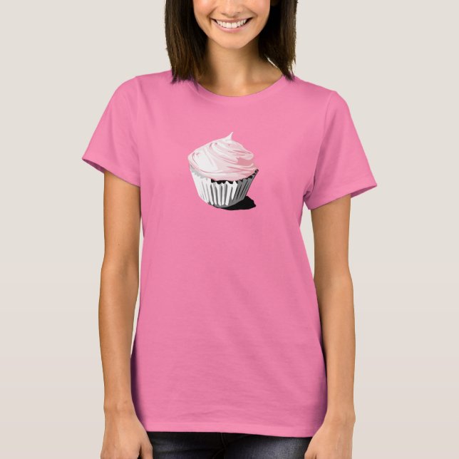 Camiseta de quequitos rosa (Anverso)