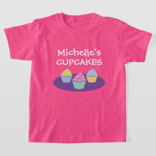Camiseta de quequitos rosados para el fiesta panad