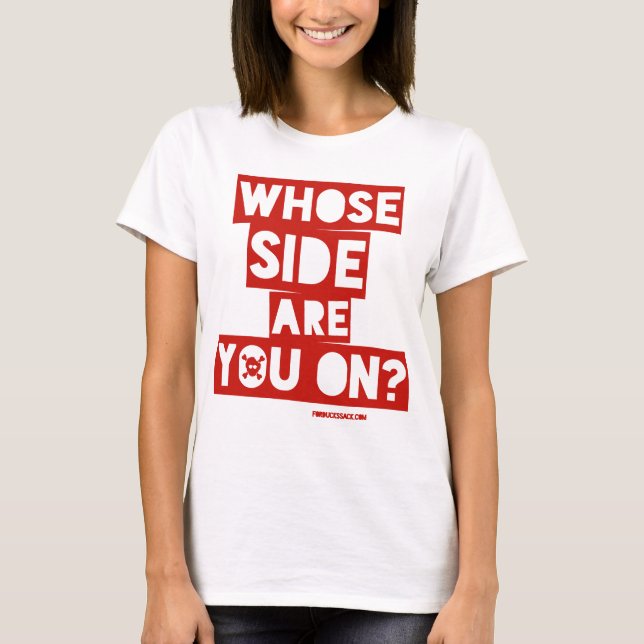 Camiseta ¿De Quién Eres? (Anverso)