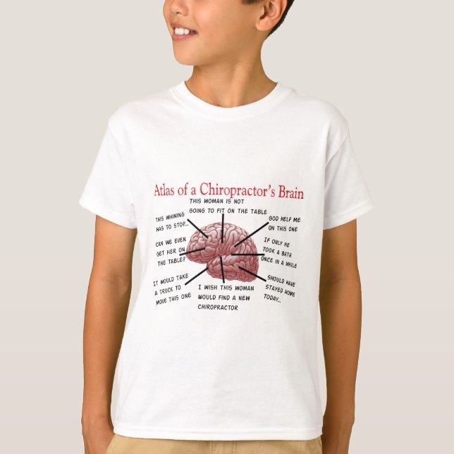 Camiseta de Quiropráctico divertida (Anverso)