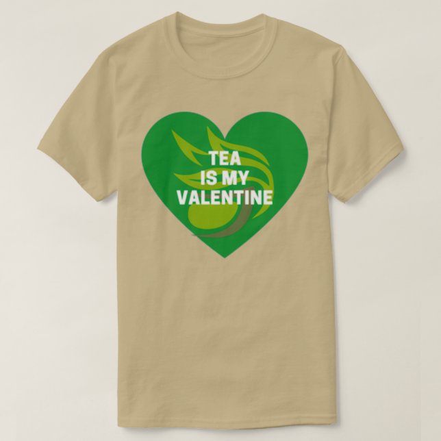 Camiseta de quotTea es mi valentdesigualdad Heart T (Diseño del anverso)