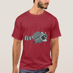 Camiseta de Raccoon, Personalizado en funcionamien