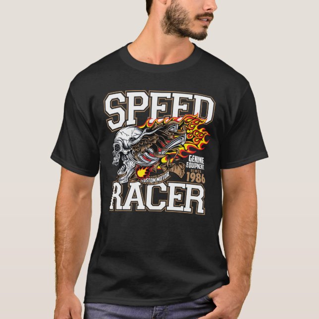 Camiseta DE RÁCER DE VELOCIDAD (Anverso)