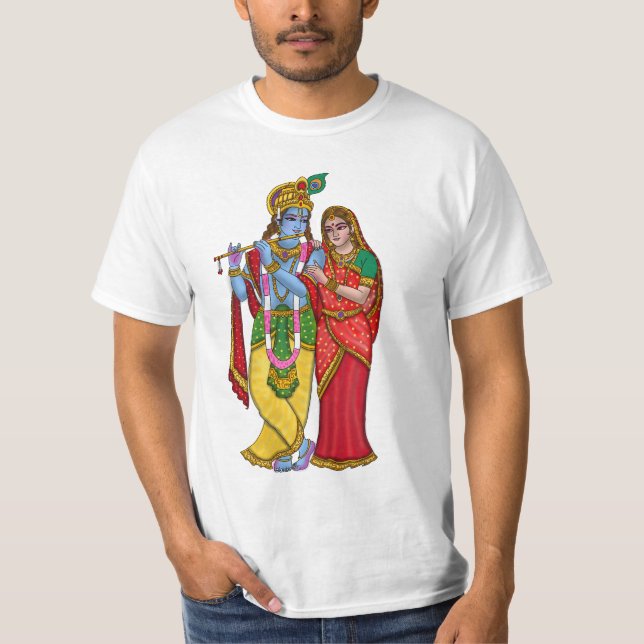 Camiseta de Radha Krishna (Anverso)
