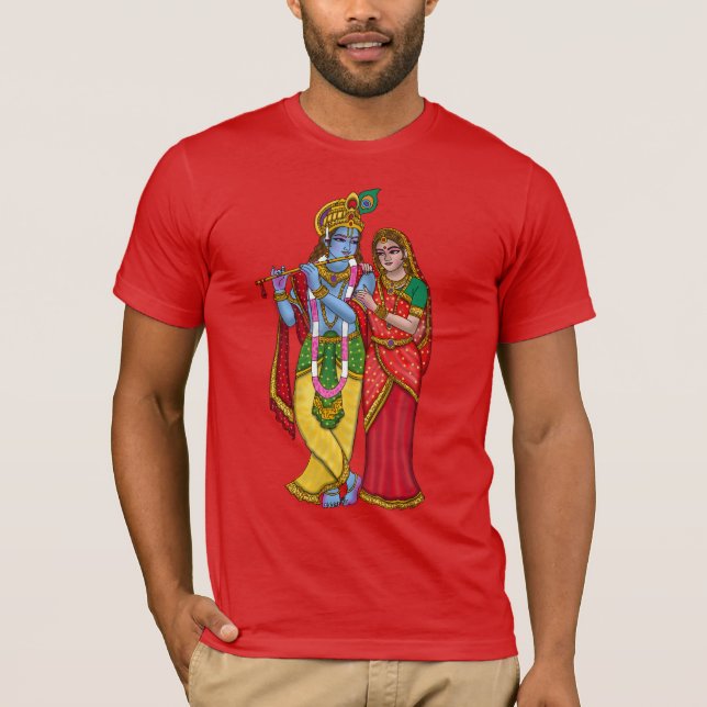Camiseta de Radha Krishna (Anverso)