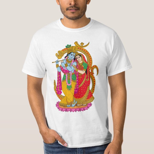 Camiseta de Radha Krishna (Anverso)