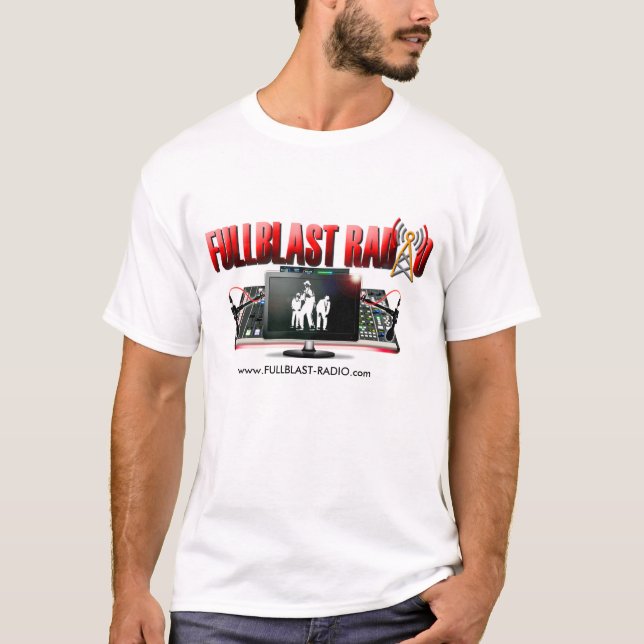 Camiseta de radio de Fullblast (Anverso)