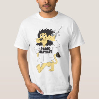 Camiseta de radio del león del primero de mayo