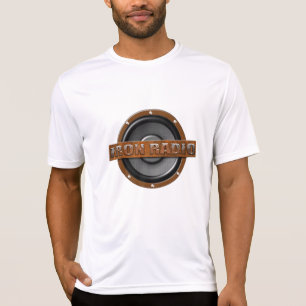 Camiseta de radio del logotipo del altavoz del