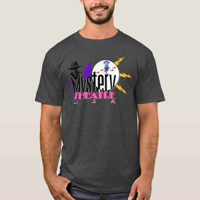 Camiseta de Radio Mystery Theater USA (Anverso)