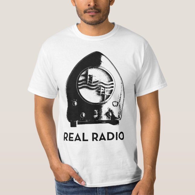 Camiseta de radio real [luz] (Anverso)