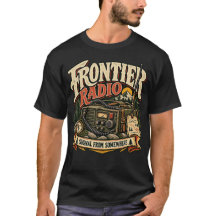 Camiseta de radioaficionado Frontier Radio
