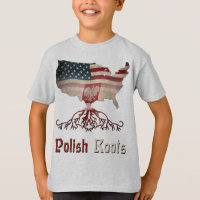 Camiseta de raíces de ascendencia polaca