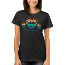 Camiseta de Rainbow Alien