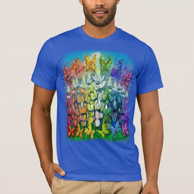 Camiseta de Rainbow Bluebonnets (Anverso)