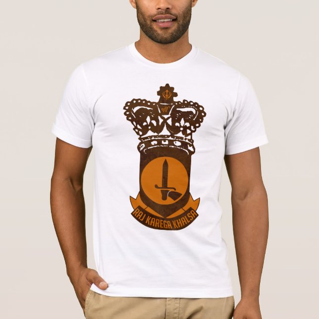 Camiseta de Raj Karega KHALSA (Anverso)