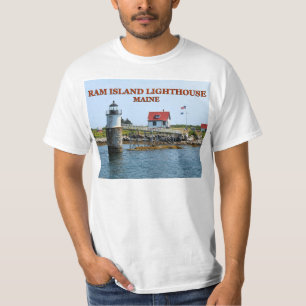 Camiseta de Ram Island Lighthouse, Maine
