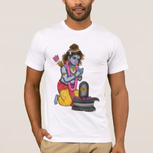 Camiseta de Rama Niño adorando a Shiva